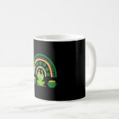 Mug Grosse grenouille de Jour de la Saint Patrick drôl (Devant droit)