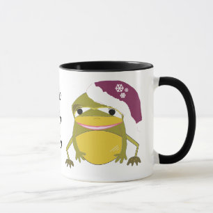 Mug Grosse grenouille de Noël amusante à dire