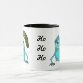 Mug Grosse grenouille de Noël amusante à dire (Centre)