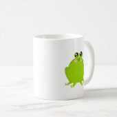 Mug Grosse grenouille mignonne (Devant droit)