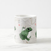 Mug Grosse grenouille Petit crapaud japonais 19e siècl (Centre)