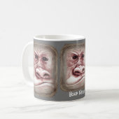 Mug Grosse mauvaise boue de singe (Devant gauche)