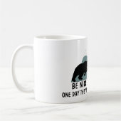 Mug Grosse plaisanterie drôle (Gauche)