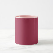 Mug Grosse trempette o’ruby (couleur solide) (Centre)