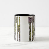 Mug Grosse Vérité Petits Mensonges Drôle Texte Pla (Centre)