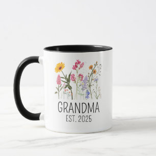 Mug Grossesse Faire-part Grand-parents Cadeau Nouveau 