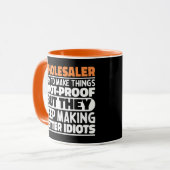 Mug Grossiste J'Essaie De Rendre Les Choses Drôle Dit (Devant gauche)