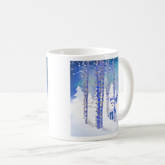 Mug Grotte de neige (Devant droit)