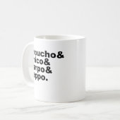 Mug Groucho & Chico & Harpo & Zeppo (Devant gauche)