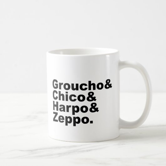 Mug Groucho & Chico & Harpo & Zeppo (Droite)