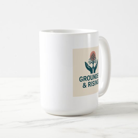 Mug Grounded & Rising (Devant droit)
