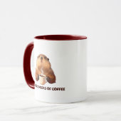 Mug Groundhog Coffee | Six semaines de café supplément (Devant gauche)