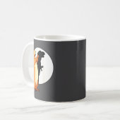Mug Groundhog Shadow Dinosaur Funny Puppet Happy Groun (Devant gauche)