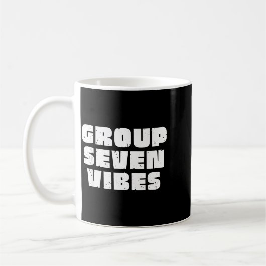Mug Group 7 Seven Vibes Elite Members (Gauche)