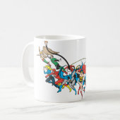 Mug Groupe 2 de la Ligue de la justice de l'Amérique (Devant gauche)