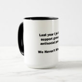 Mug Groupe antisocial (Devant gauche)