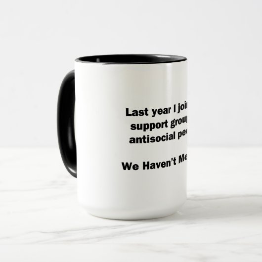 Mug Groupe antisocial (Devant gauche)