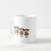 Mug Groupe de "brownie" (Devant gauche)