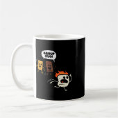 Mug Groupe de camping câlin smores drôle marshmallow h (Gauche)