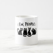 Mug Groupe de chats drôles Design de félin mignon (Centre)