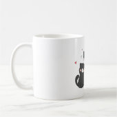 Mug groupe de chats mignons | Conception amoureux des (Gauche)