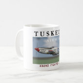 Mug Groupe de combattant de P51D 332nd (Devant gauche)