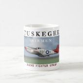 Mug Groupe de combattant de P51D 332nd (Centre)