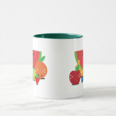 Mug Groupe de fruits de Kawaii (Centre)