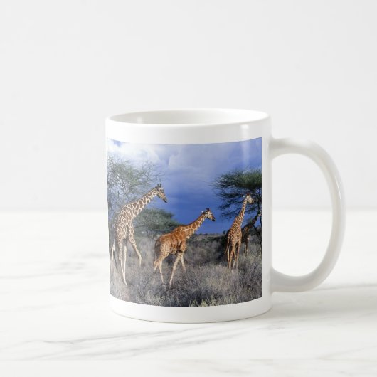 Mug Groupe de Girafes (Droite)