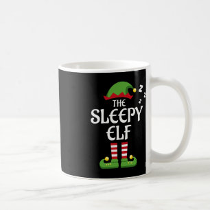 Mug Groupe de jumelage des elfe endormi Noël