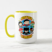 Mug Groupe de la Ligue de la justice de Chibi (Gauche)