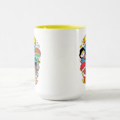 Mug Groupe de la Ligue de la justice de Chibi (Centre)