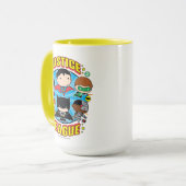 Mug Groupe de la Ligue de la justice de Chibi (Devant gauche)