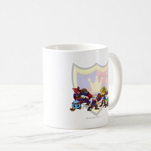 Mug Groupe de Meridell d'équipe (Devant droit)