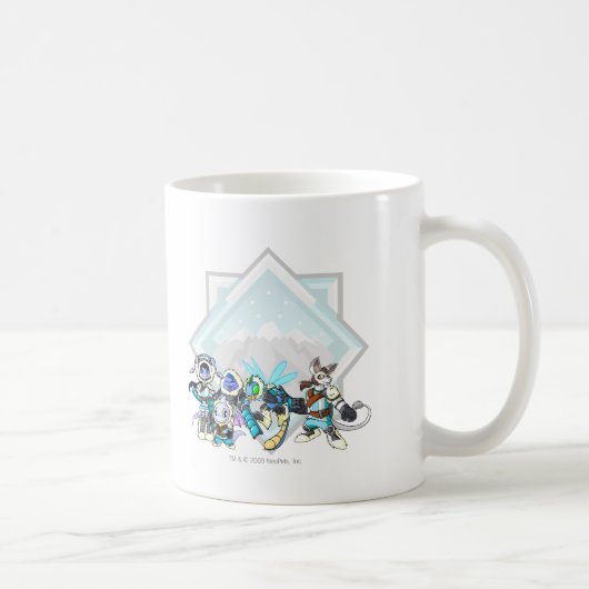 Mug Groupe de montagne de terreur d'équipe (Droite)