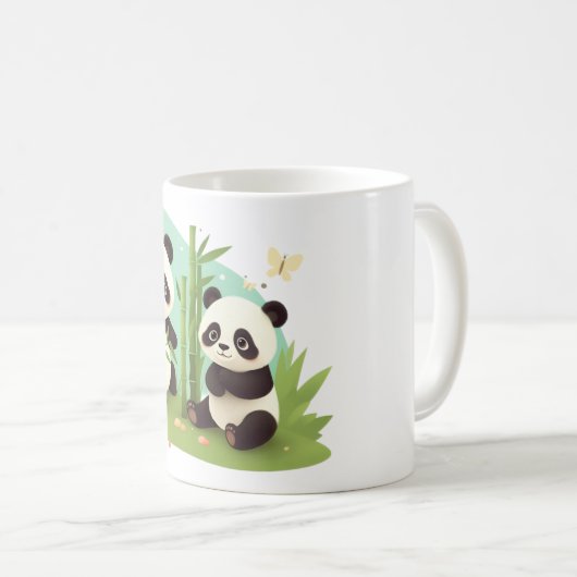 Mug Groupe De Pandas (Devant droit)