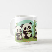 Mug Groupe De Pandas (Devant gauche)