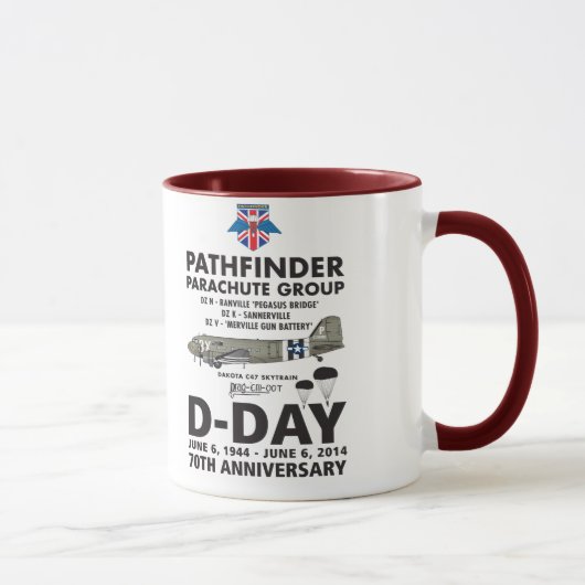 MUG GROUPE DE PARACHUTE D'ORIENTEUR (Droite)