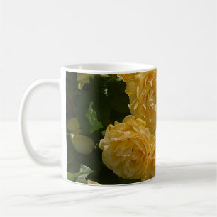 Mug Groupe de Roses de Jardin Jaune