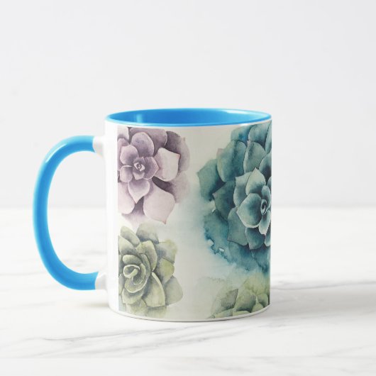 Mug Groupe de succulents (Gauche)