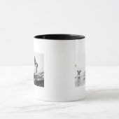 Mug Groupe de surfeurs en Honolulu, Hawaii Surfing (Centre)