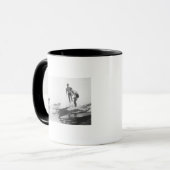 Mug Groupe de surfeurs en Honolulu, Hawaii Surfing (Devant gauche)
