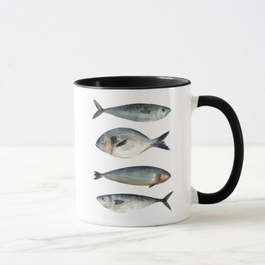 Mug Groupe des quatre poissons (Droite)