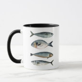 Mug Groupe des quatre poissons (Gauche)