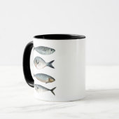 Mug Groupe des quatre poissons (Devant gauche)