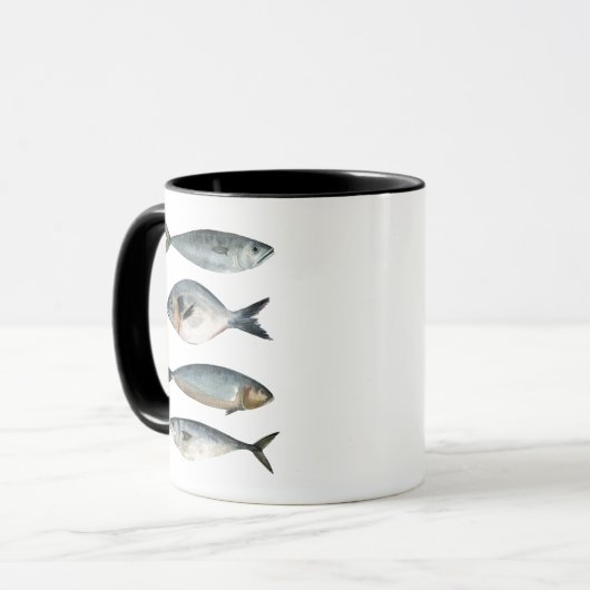 Mug Groupe des quatre poissons (Devant gauche)