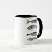 Mug Groupe des quatre poissons (Devant droit)