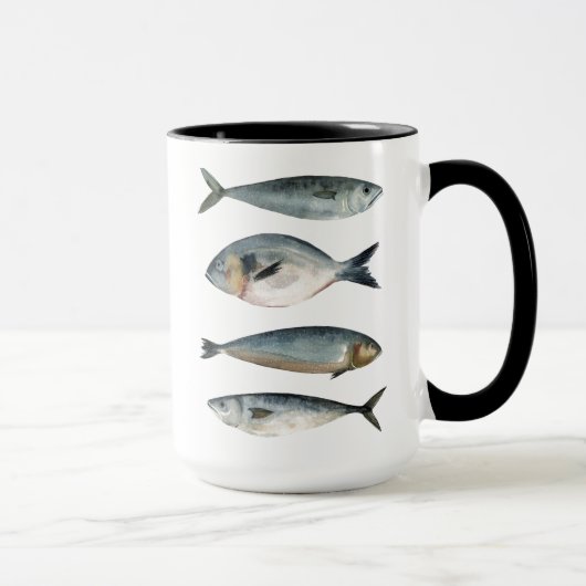 Mug Groupe des quatre poissons (Droite)