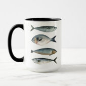 Mug Groupe des quatre poissons (Gauche)