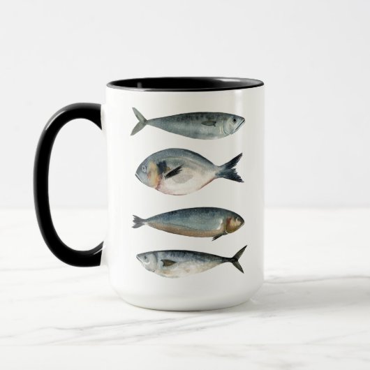 Mug Groupe des quatre poissons (Gauche)